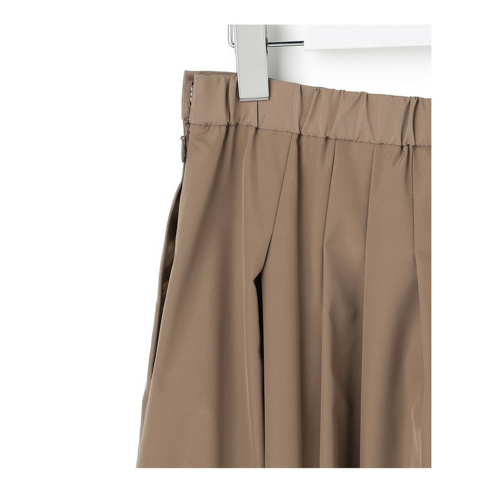 【撥水加工/洗える】ブライトタフタ タック スカート18