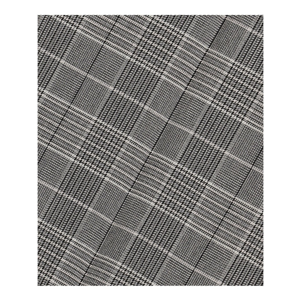 【Oggi1月号掲載/洗える】ウォームストレッチ チェック テーパード パンツ8