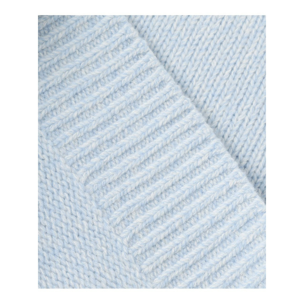 【洗える】ウールカシミヤ パフスリーブ ニット25