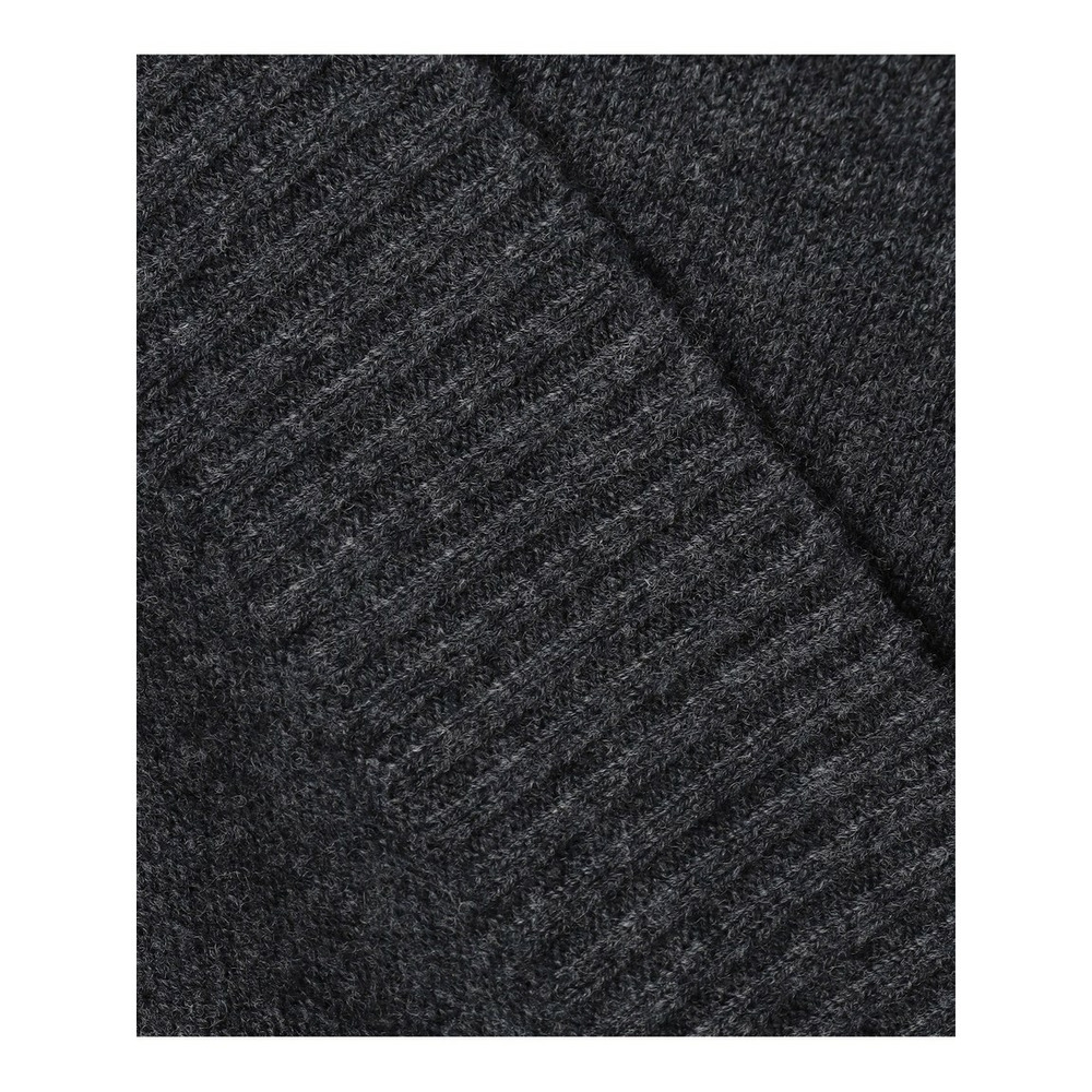 【洗える】ウールカシミヤ コンビカラー オフタートル ニット14