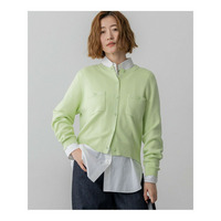 【滝沢眞規子さん着用】コットンカシミヤ ポケット カーディガン