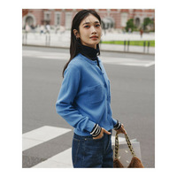 【滝沢眞規子さん着用/Oggi掲載】コットンカシミヤ ポケット カーディガン