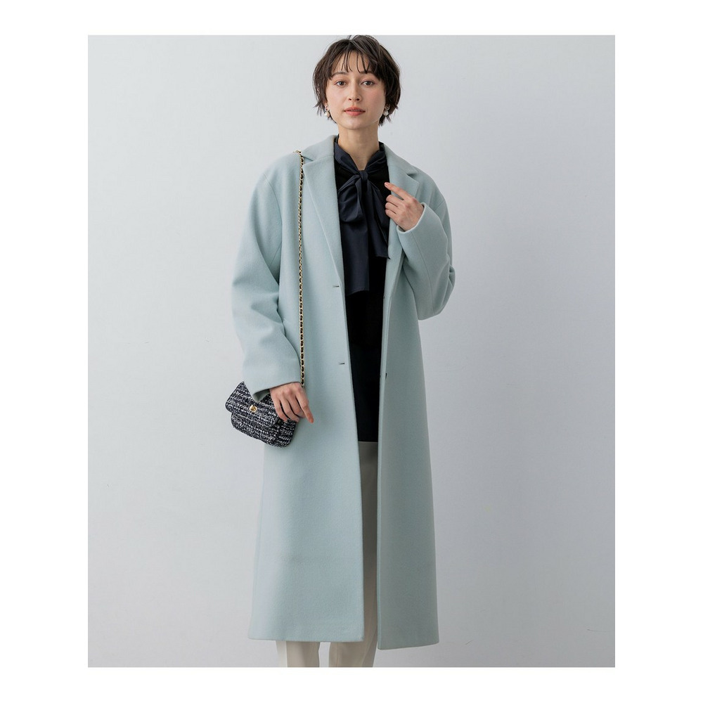 【WEB&一部店舗限定】ウールモッサ チェスターコート1