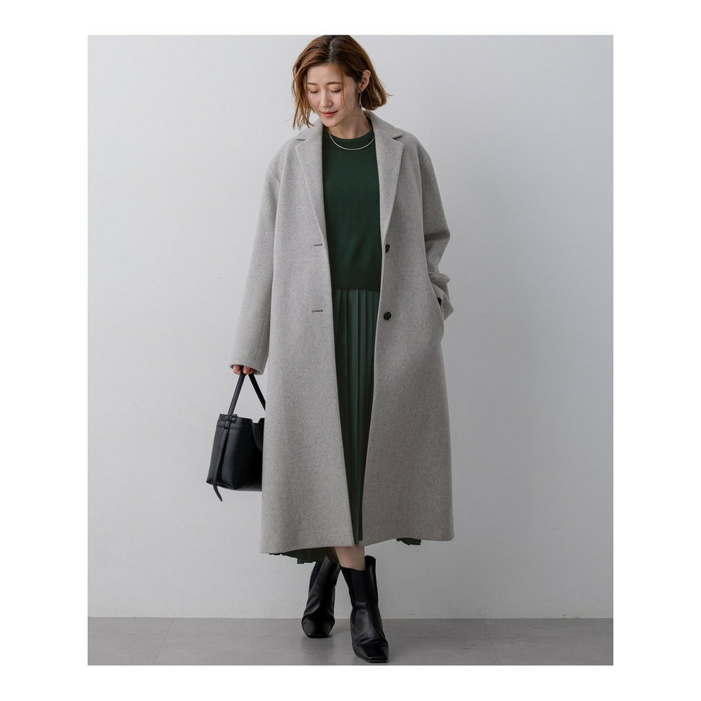 【WEB&一部店舗限定】ウールモッサ チェスターコート8