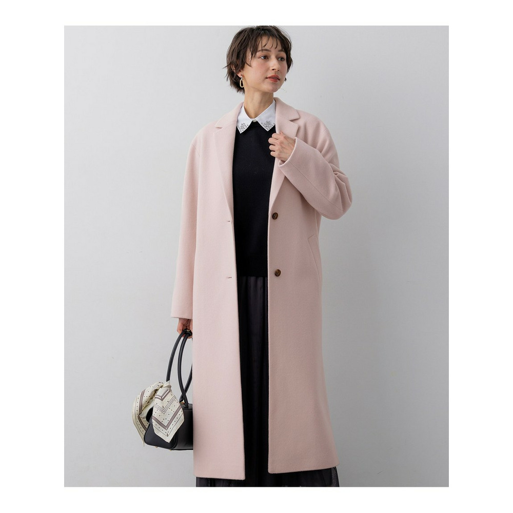 【WEB&一部店舗限定】ウールモッサ チェスターコート1