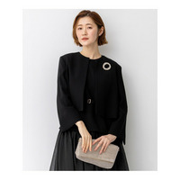 【APPLAUDIR】クリアジョーゼット コンパクトタックジャケット