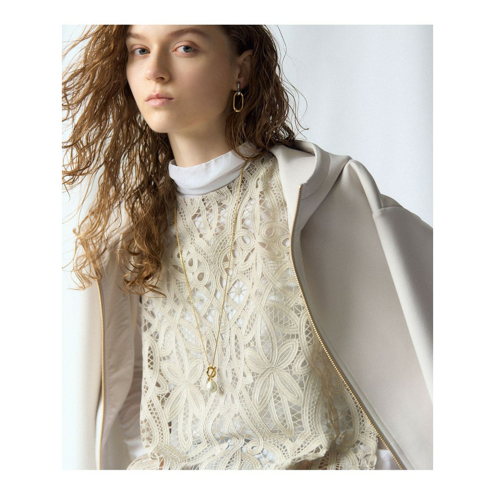 シアーフライス レイヤード タートル カットソー5