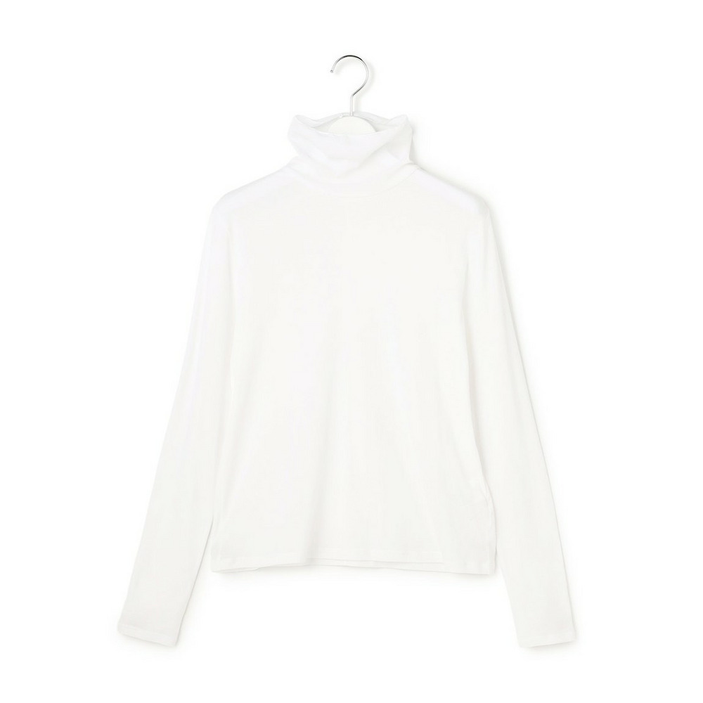 シアーフライス レイヤード タートル カットソー1