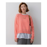 【Oggi掲載】コットンギマ クルーネック ニット