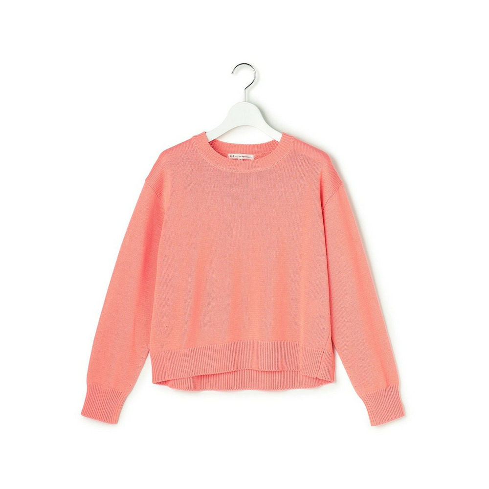 コットンギマ クルーネック ニット20