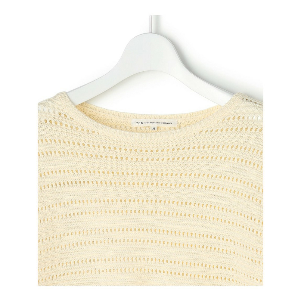 コットンギマ ボートネック ニット16