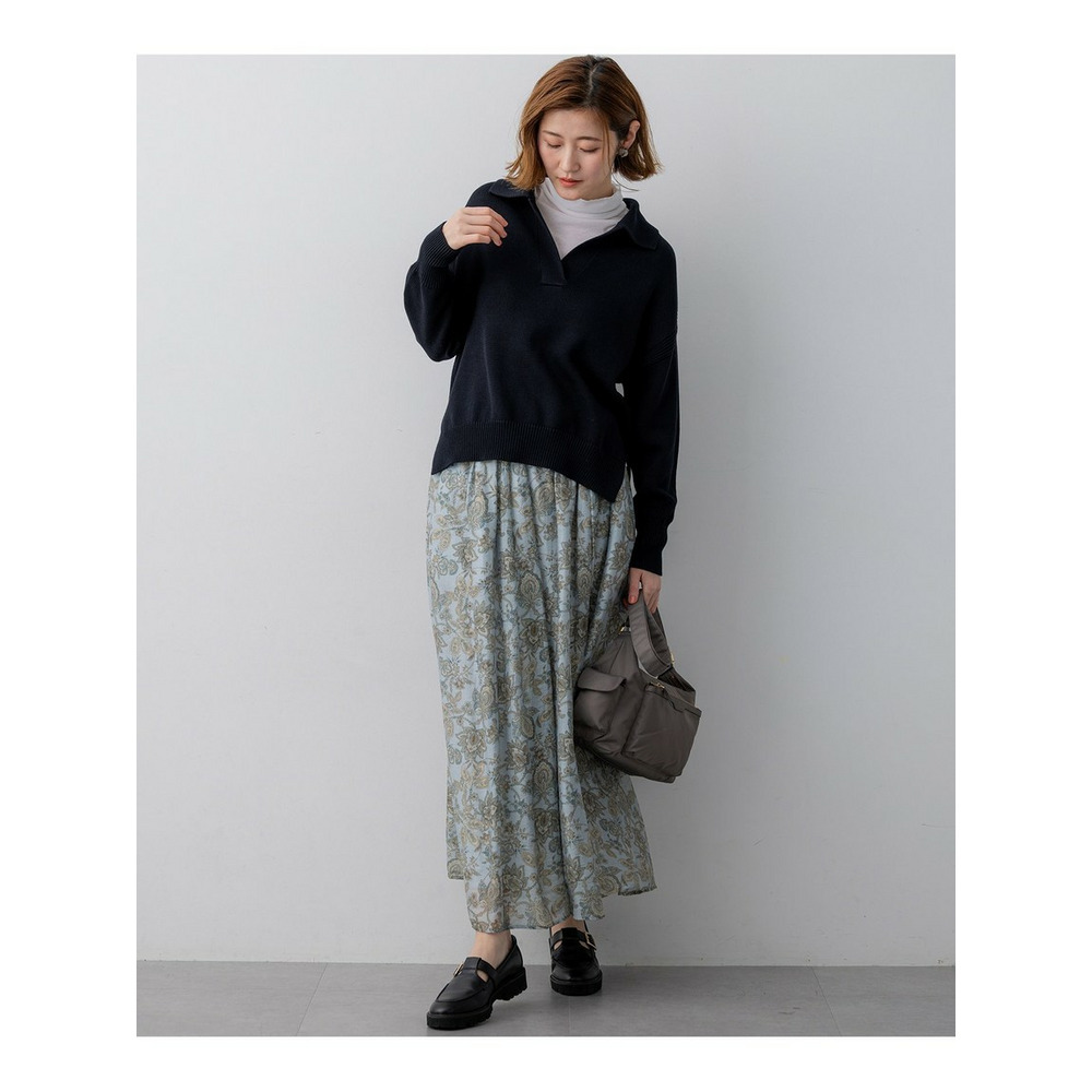 コットンギマ スキッパー ニット11