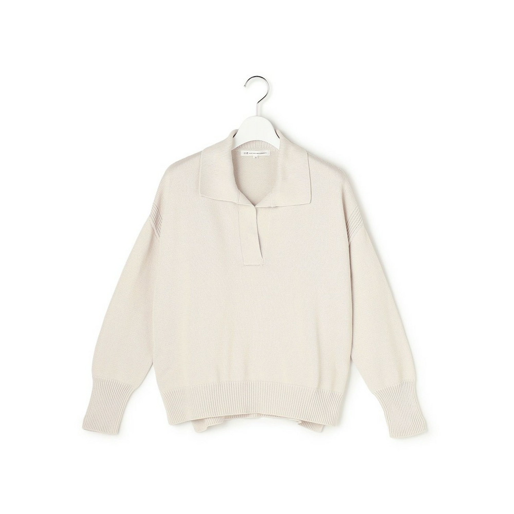 コットンギマ スキッパー ニット13