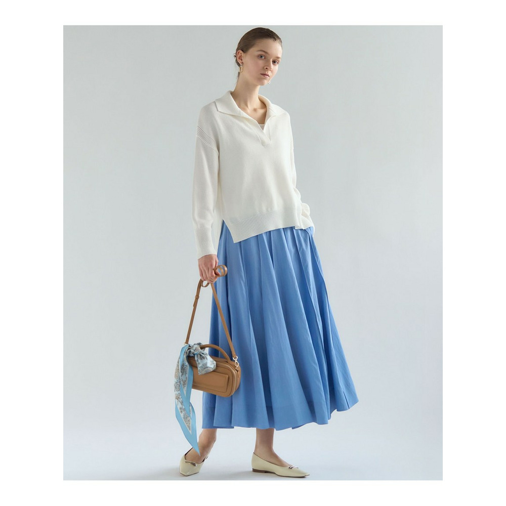 コットンギマ スキッパー ニット4