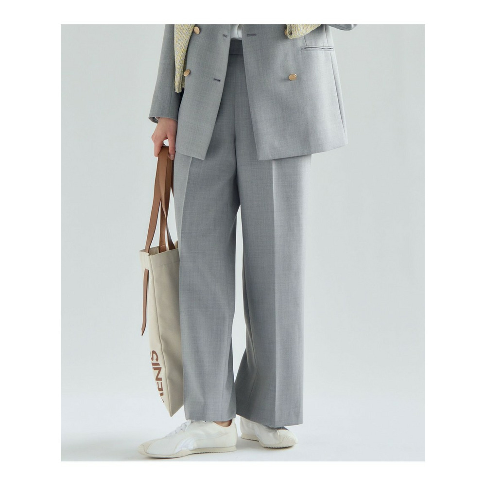 TWギャバジン ワイドパンツ