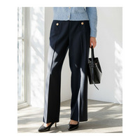 【Oggi掲載】TWギャバジン ワイドパンツ