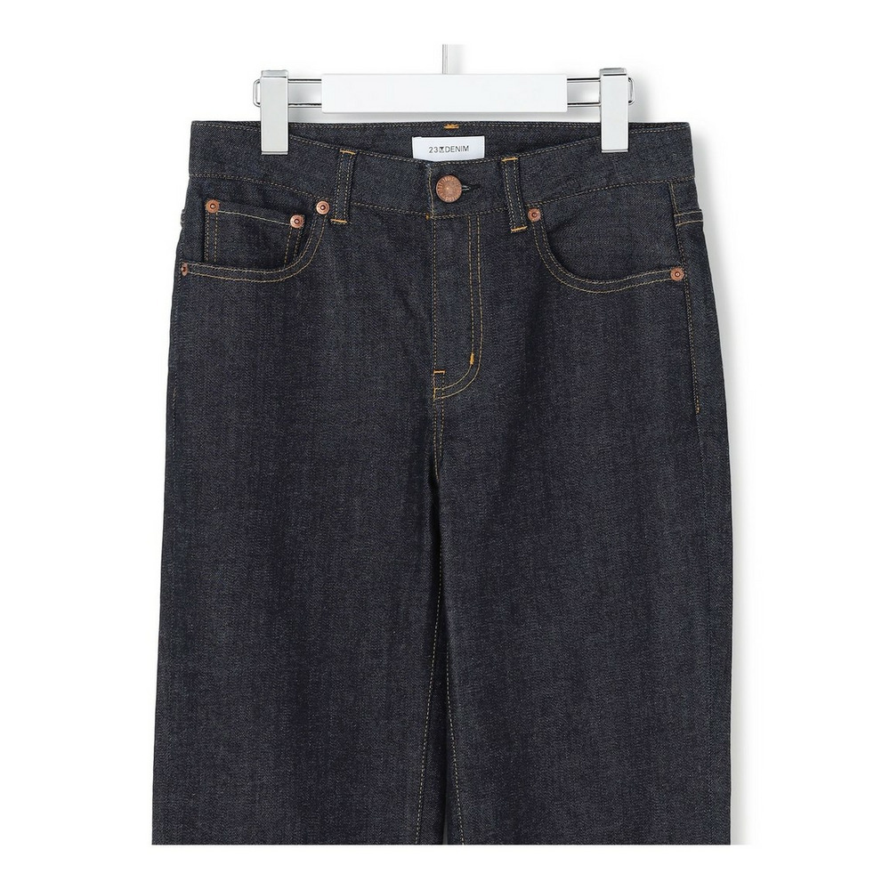 23区DENIM ストレートフィット デニムパンツ25