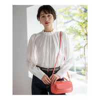 TRオーガンジー 2WAY ボウタイブラウス