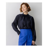 【VERY掲載】TRオーガンジー 2WAY ボウタイブラウス