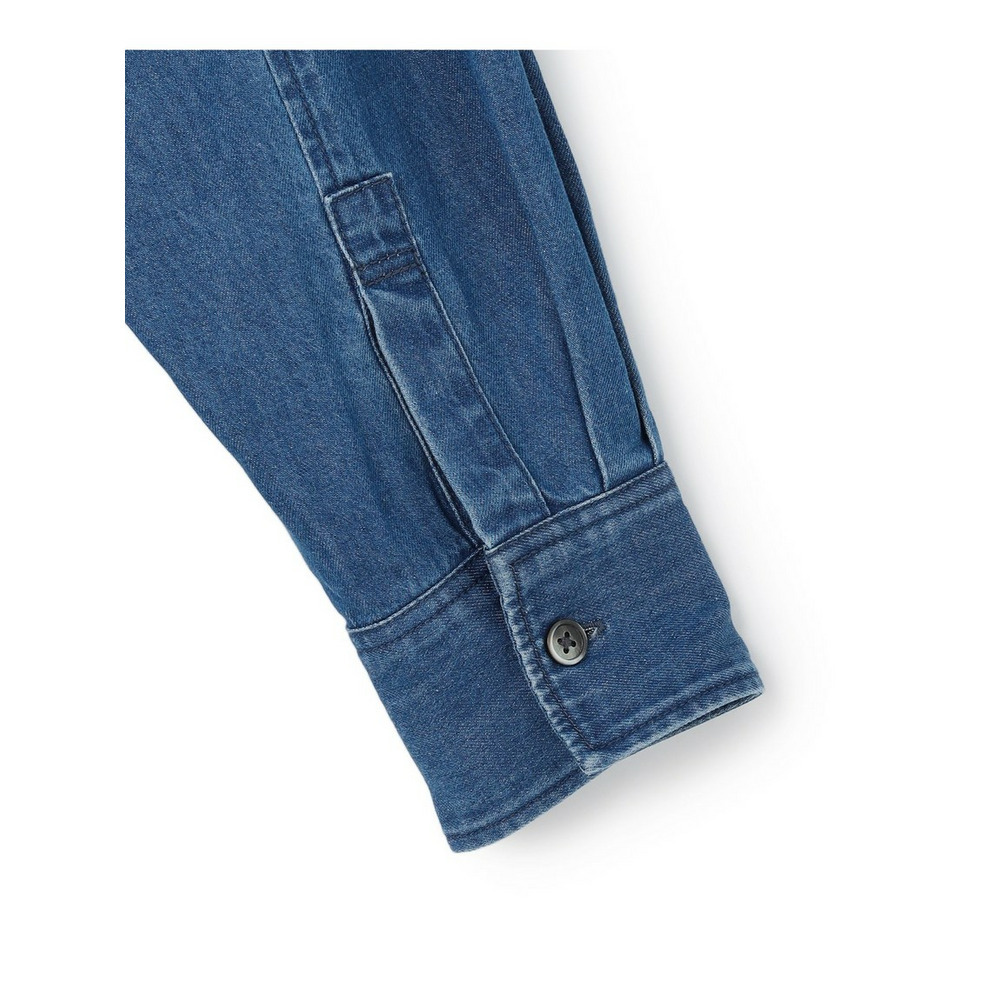 ライトダンガリー デニムシャツ13