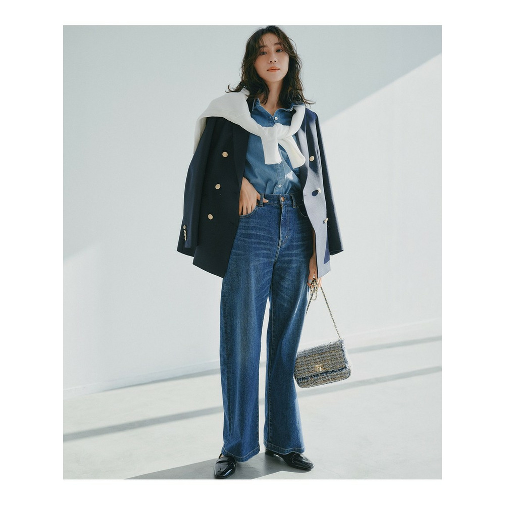 ライトダンガリー デニムシャツ2