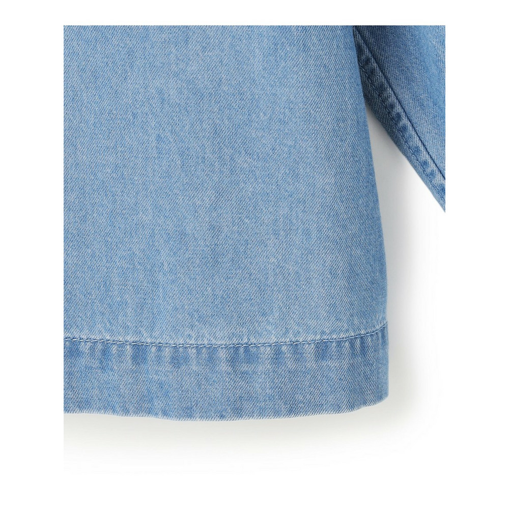 ライトダンガリー デニムショートシャツ19