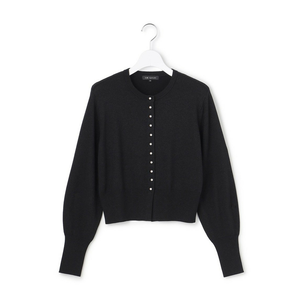 【APPLAUDIR】コンパクト ラメカーディガン1