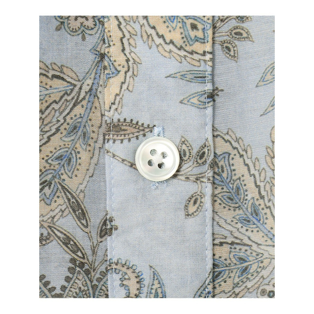 Ericaキャラコ ペイズリープリント シャツワンピース15