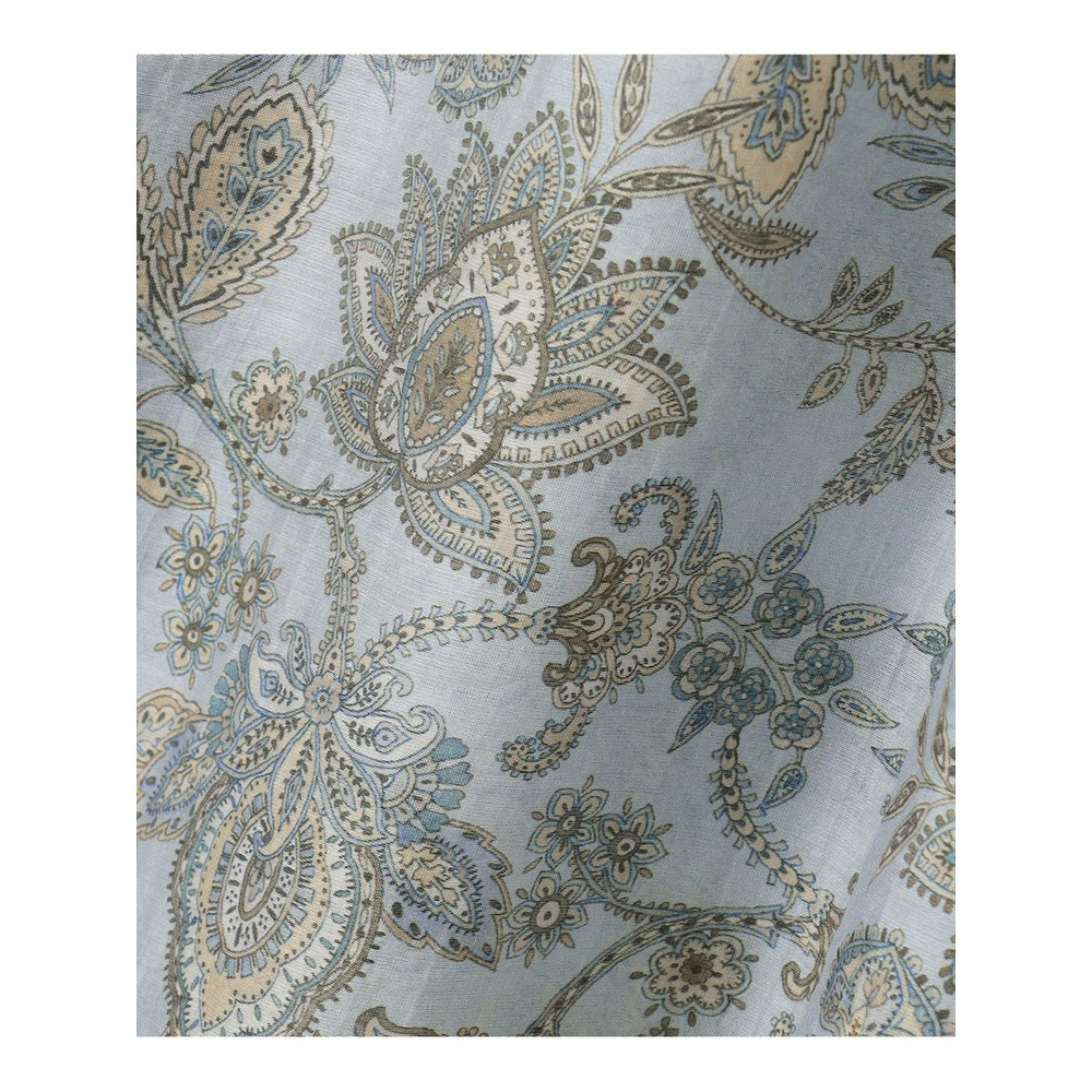 Ericaキャラコ ペイズリープリント シャツワンピース16