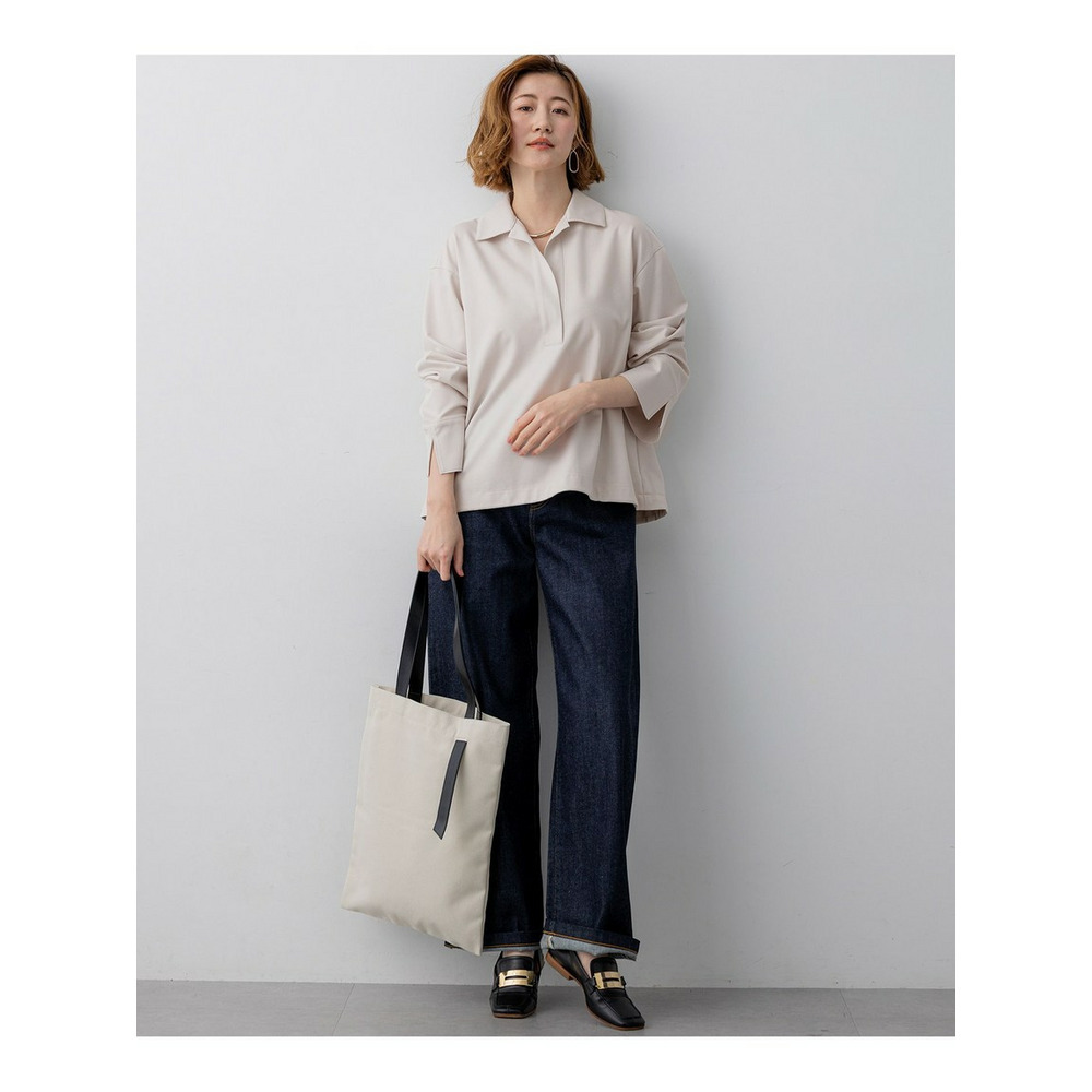 コンパクトツイル スキッパー カットソー4