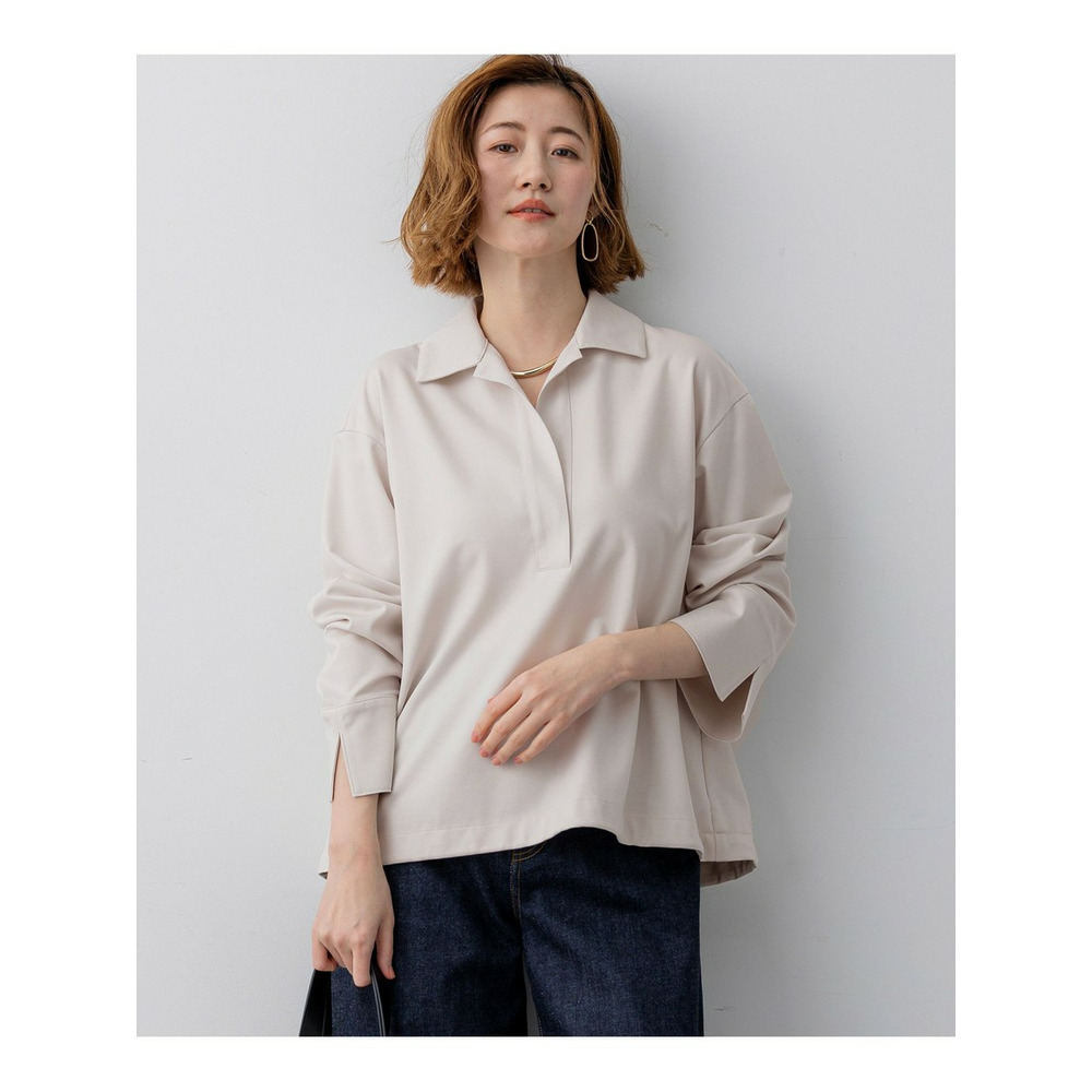 コンパクトツイル スキッパー カットソー1