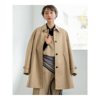 エアータンブラー TCギャバジン ステンカラー コート