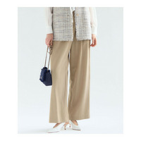 【VERY掲載】ドレープツイル アシンメトリー ワイド パンツ