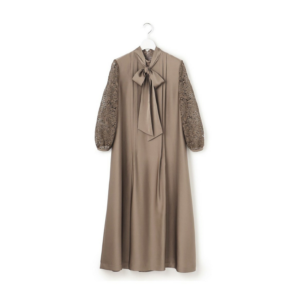 【APPLAUDIR】ノーブルサテン リボンブーケレースコンビ ドレス6