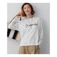 Ca marche ロゴ ロングTシャツ