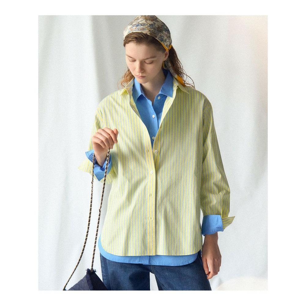 【一部先行予約】CANCLINI シャーティング ベーシックシャツ