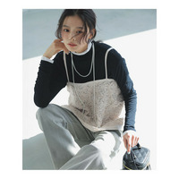 リボンエンブロイダリー キャミソール