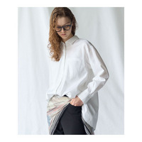 【Oggi掲載・見上愛さん着用】CANCLINI シャーティング ルーズフィットシャツ