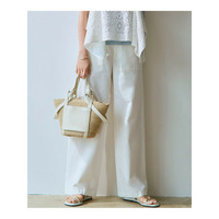 【CanCam掲載】スラブツイルストレッチ ベイカーパンツ