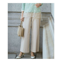 【CanCam掲載】スラブツイルストレッチ ベイカーパンツ