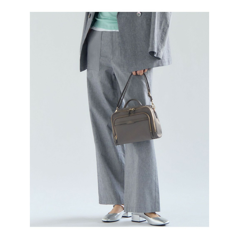 スラブツイルストレッチ ベイカーパンツ1