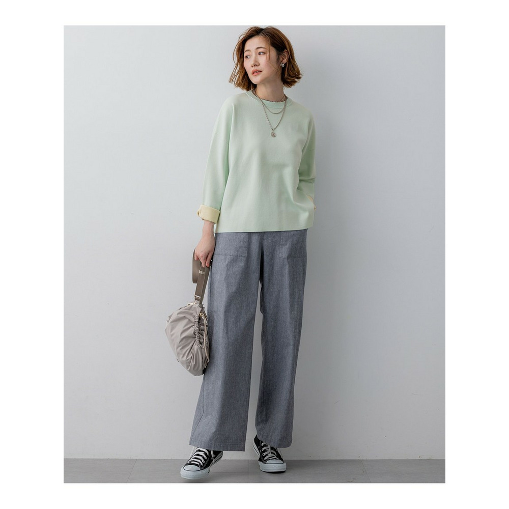 スラブツイルストレッチ ベイカーパンツ22