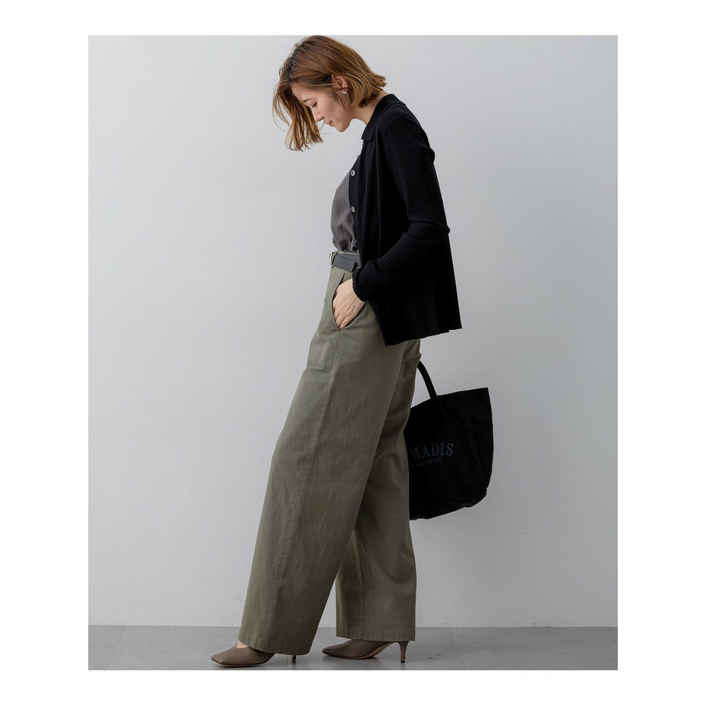 スラブツイルストレッチ ベイカーパンツ7