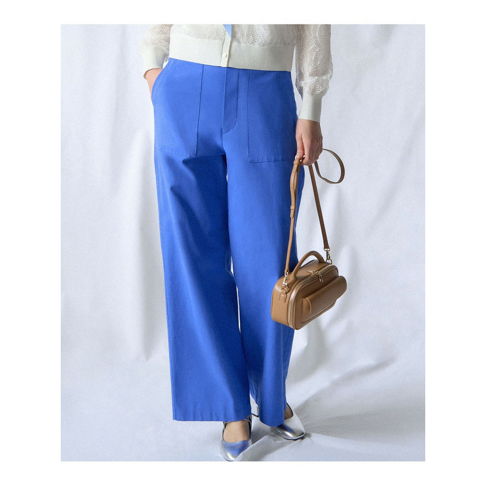 スラブツイルストレッチ ベイカーパンツ1