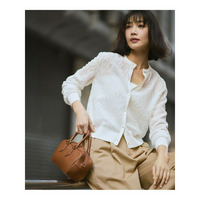 ラッセルレース ニット カーディガン