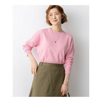 コットンポリエステルストレッチ オーバーサイズ ニット