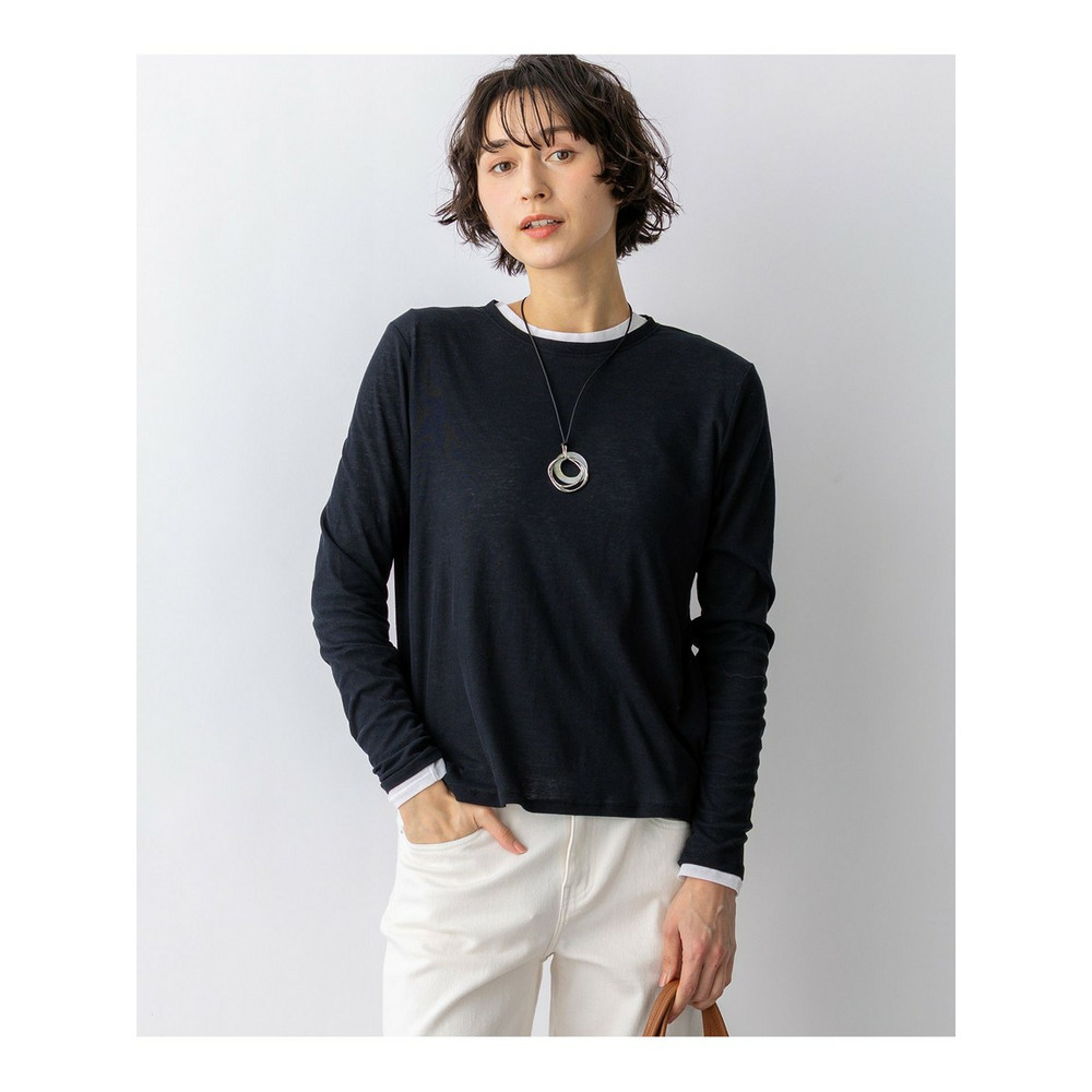 シアーフライス レイヤード ロンTEE1