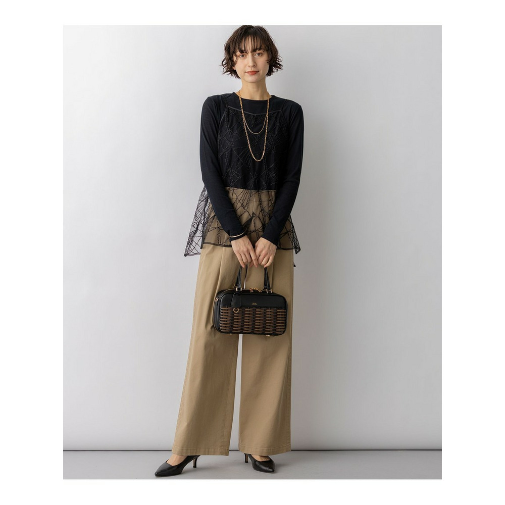 シアーフライス レイヤード ロンTEE17