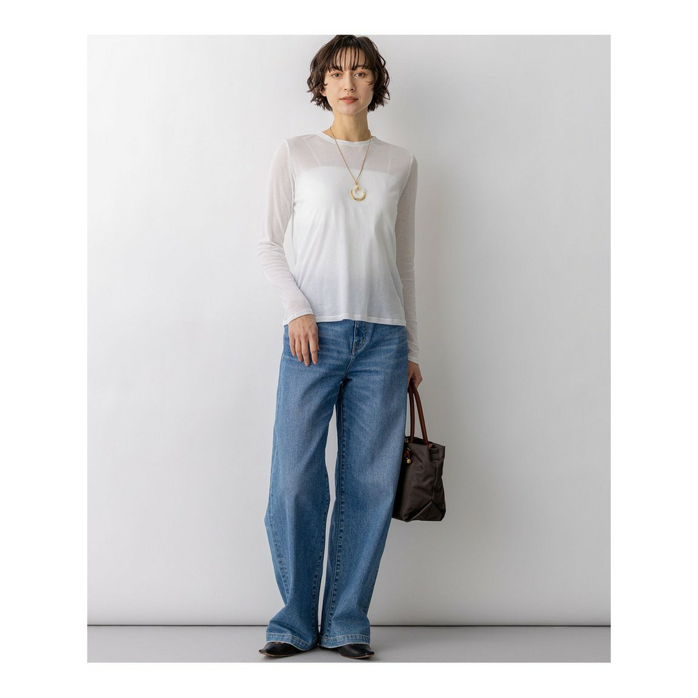 シアーフライス レイヤード ロンTEE22