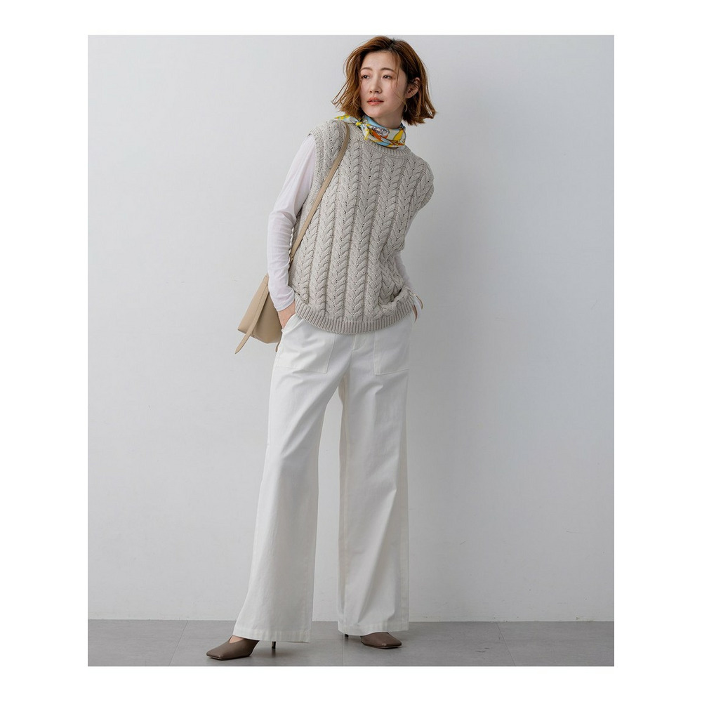 シアーフライス レイヤード ロンTEE26